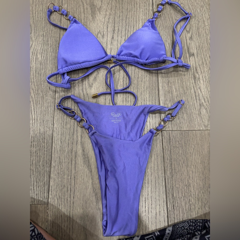 Diell Swimear Purple Bikini Set